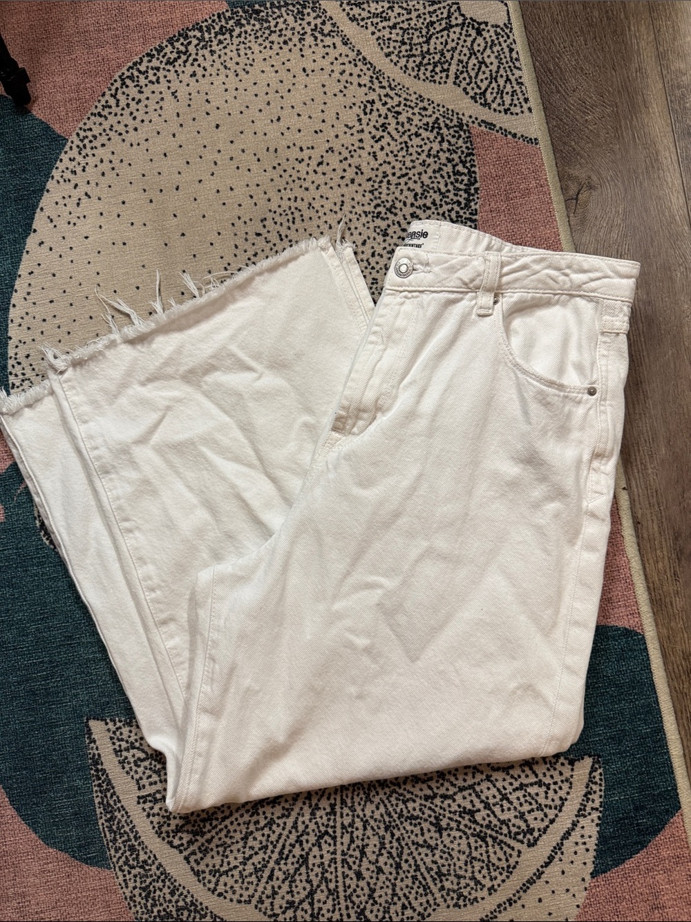 Kenzie Jeans True Vintage The Wide Leg White High-Waist Women’s Jeans